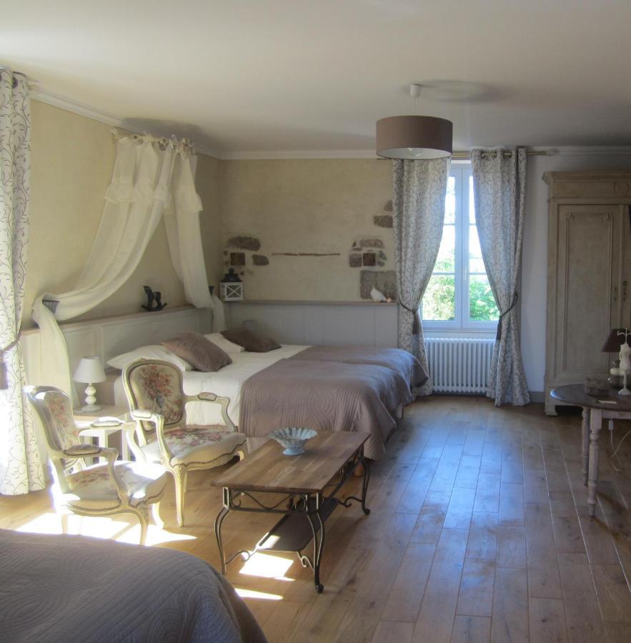 Le Manoir "Aux Douves" Bed and Breakfast Bazoges-en-Paillers Eksteriør billede
